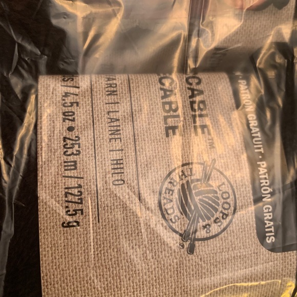 NWT Loops & Threads Impeccable Yarn 4.5oz pack of 3 wine ❤️ navy blue green - Picture 5 of 16